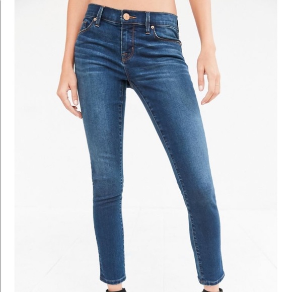 BDG Mid Rise Stretched Cropped Skinny Jeans - TWIG - Picture 7 of 7